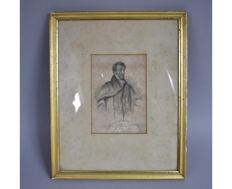 Framed 19th Century Lithograph, Stephen Hyde Cassan (1789-1841) English Anglican Priest and Biographer, 19x13cm 