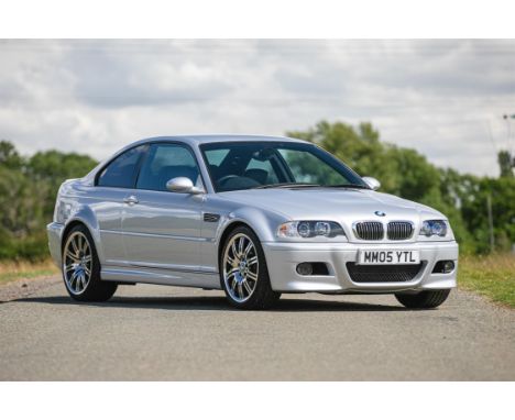 Looking very stylish in Titanium Silver with a Black Nappa interior, this UK-supplied, right-hand drive, manual gearbox M3 ha