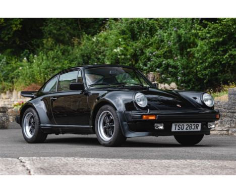 The original Turbo. One of only 74, UK-supplied, right-hand drive, 3-litre cars presented in gleaming black with olive green 