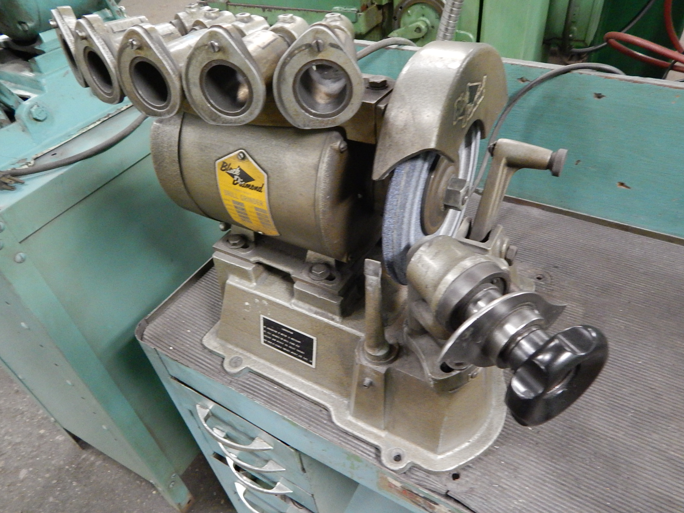 Black Diamond Model 3B Drill Grinder with and Collets, 110/1/60