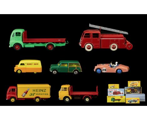 Dinky Toys Atlas Editions Collection of Boxed ( 7 ) Seven Diecast Models - All Relating to Road Transport. Comprises 1/ 920 G