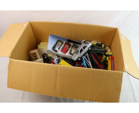 Quantity of vintage diecast models from the 1960s onwards to include boxed and unboxed examples to include Matchbox, Lledo, D