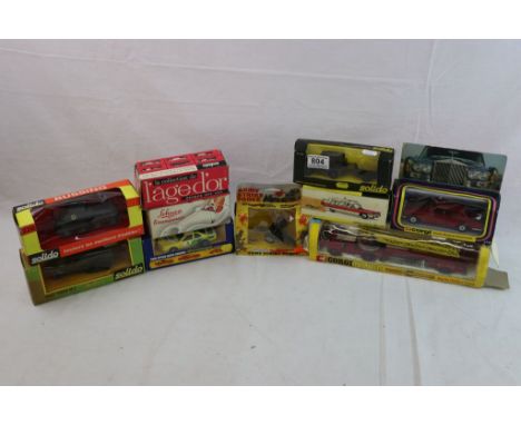 10 boxed diecast models to include 3 x Corgi featuring C157 Super Sonics BMW 635, 279 Rolls-Royce Corniche, American Lafrance