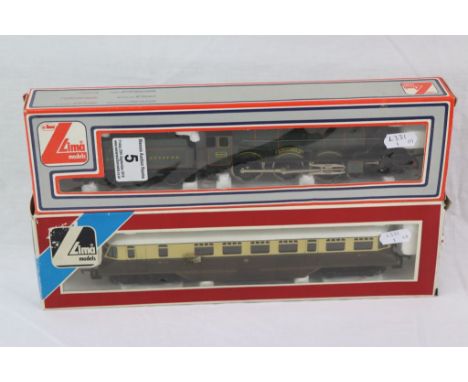 Two boxed Lima OO gauge locomotives to include 205132 and 305331 King George GWR 4-6-0