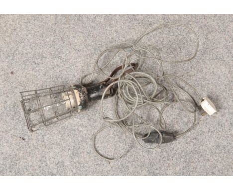 A vintage work light  