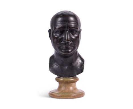 AFTER THE ANTIQUE- A BRONZE PORTRAIT BUST OF SCIPIO AFRICANUS (237-183 B.C)  ITALIAN, 18TH CENTURY  Of lifesize proportions, 