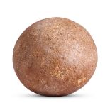 A NEOLITHIC PERIOD FLINT PECKING STONE