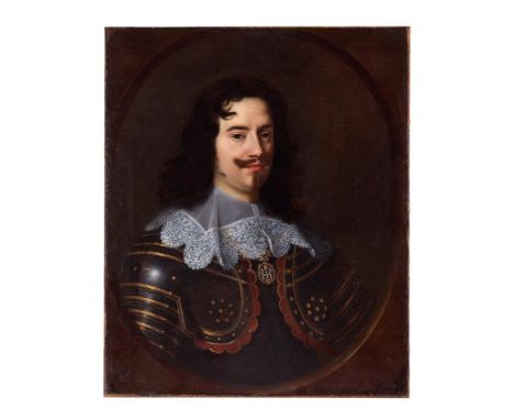 NORTH ITALIAN SCHOOL (CIRCA 1640) PORTRAIT OF A MAN IN ARMOUR, WEARING THE BADGE OF THE ORDINE DEL REDENTORE, POSSIBLY CARLO 