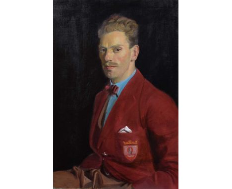 Ian Grant (British 1904-1993) Self-portrait, unsigned, oil on canvas.75cm x 49.5cm (29.5in x 19.5in)Footnote:Artists’ Resale 