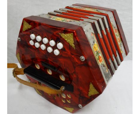 Scholer GDR 10 button squeeze box 