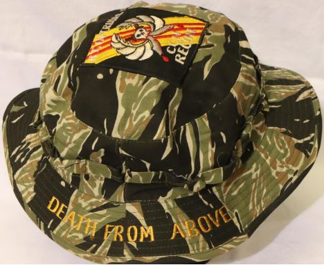 Vietnam War period US Special Forces Tour boonie hat, circa 1966-69. P&amp;P Group 2 (£18+VAT for the first lot and £3+VAT fo