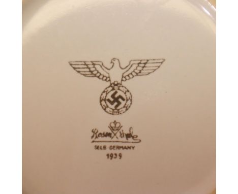 WWII German army ceramic mug. P&amp;P Group 1 (£14+VAT for the first lot and £1+VAT for subsequent lots) 