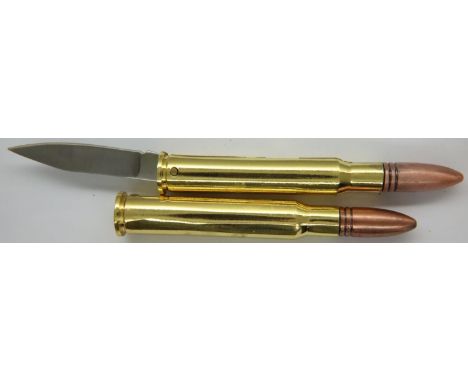 Two modern bullet form penknives. P&amp;P Group 1 (£14+VAT for the first lot and £1+VAT for subsequent lots) 