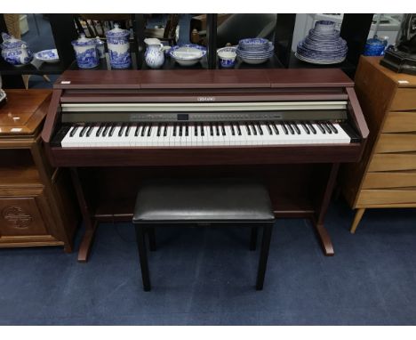 CASIO CELVIANO AP 500 DIGITAL PIANO, along with a piano stool