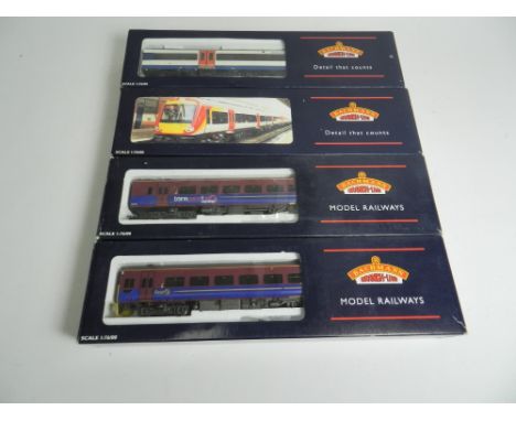 Two Bachmann boxed two car DMU sets No. 31-510 Transpennine Group No. 32- 452A Southwest Trains