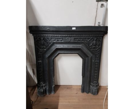CAST METAL FIRE SURROUND