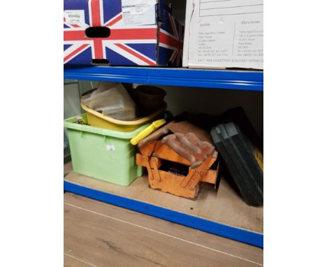 A LARGE AMOUNT OF TOOLS INC SAWS ETC