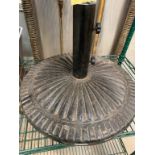 Base de parasol lourd - fer