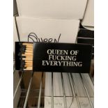 Lot de 12 boites de 16 boites d'allumettes "QUEEN…