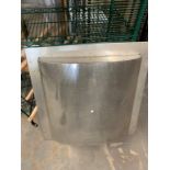 Lot de 2 fixtures acier inox