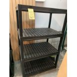 Rack noir plastique 36 " x 58 "