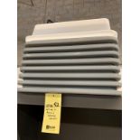 Lot de 11 bacs à vaisselle variés