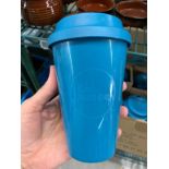 Lot de 35 tasses a café pour emporter "LA TASSE a/dessus - plastiques