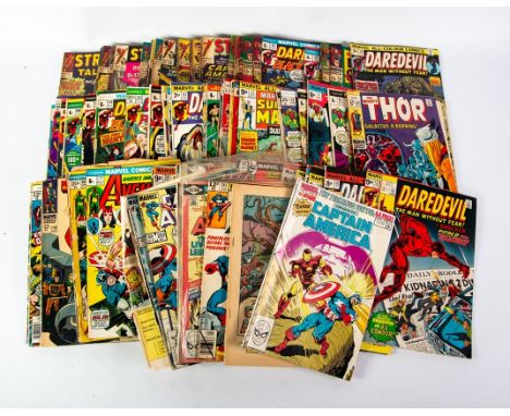 A large quantity of COMICS, almost exclusively MARVEL, SILVER AGE. BRONZE AGE various characters and issues including THE MIG