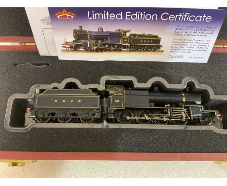 BACHMANN; a boxed limited edition Branchline model of a 20-2012 Class 7F 2-8-0, no. 88 in SDJR blue being a limited edition n