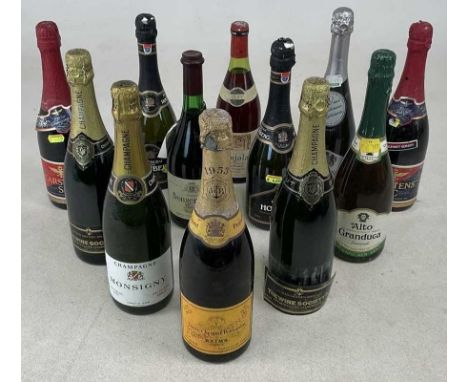 CHAMPAGNE; Queen Elizabeth II 1953 coronation bottle of Veuve Clicquot, together with a further eleven bottles of Champagne, 