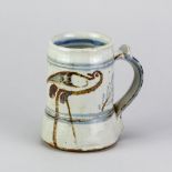 SETH CARDEW (1934-2016) for Wenford Bridge Pottery; a stoneware mug covered in grey glaze with