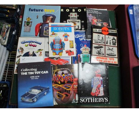 A Small Quantity of Toy Reference Books, often with a 2nd half XX Century tinplate, robot theme.