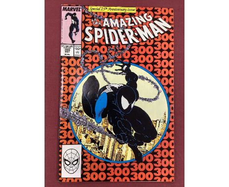 Marvel Comics, The Amazing Spider-Man #300. Key Issue, First Appearance of Venom and Todd McFarlane Art. Special 25th Anniver