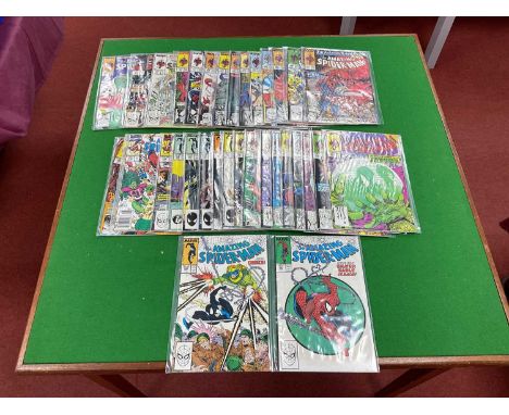 Approximately Thirty The Amazing Spider-Man Comics by Marvel. To Include #292 - #296, #299 Key Issue First Appearance of Veno