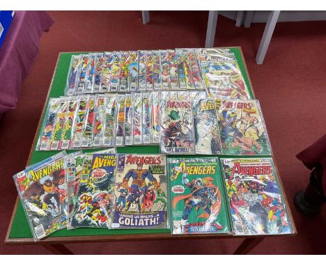 Approximately Forty Marvel The Avengers Comics. Including #28, #40, #46, #64, #67, #70, #145, #165 - #170, #181 Key Issue Fir