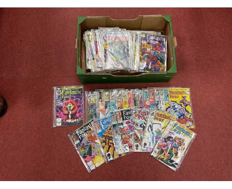 Approximately One Hundred Marvel Fantastic Four Comics. To Include, #244 Key Issue First Appearance of Nova, #250 - #304, #31