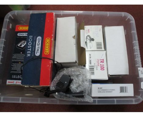 Digital Boxed Track Control Equipment, comprising a Ref R8213 Hornby Select, Ref R8230 Digital Booster; a EZ Command Ref 3650