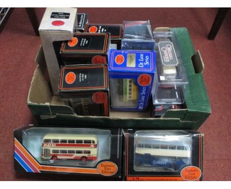Twelve 1:76 Scale Diecast Model Buses by Corgi, EFE to include #18305 Leyland TS8 Tiger East Midland, boxed.
