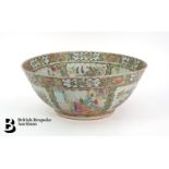 Cantonese Porcelain Bowl