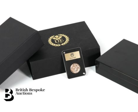 Queen Elizabeth II Gibraltar 2021 gold sovereign in DE 1921-2021 box.&nbsp;