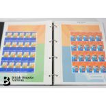 Three Albums of Australian Post Stamp Sheets
