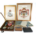 RAF WWII Medal Group and Vintage Rolex Wrist Watch - Air Commodore CBE Arthur Douglas Messenger