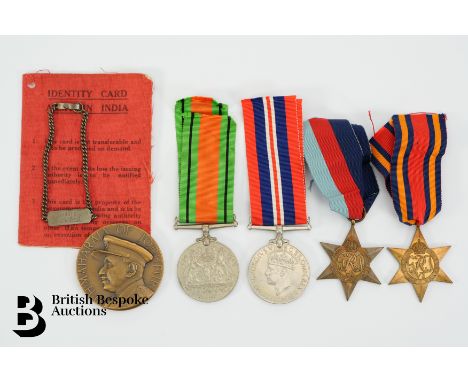 WWII campaign medals to 045348 Captain Kenneth George Alexander Bell, including The Burma Star, The 1939-45 Star, The Defence