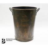 Large Decorative Fire Bucket