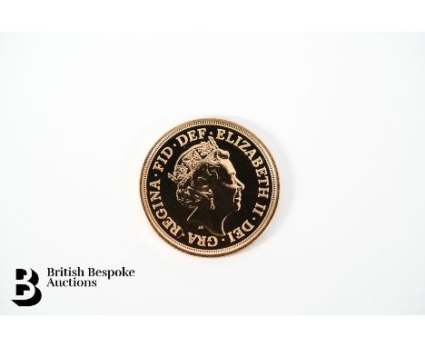 QEII 2019 proof full gold sovereign.&nbsp;