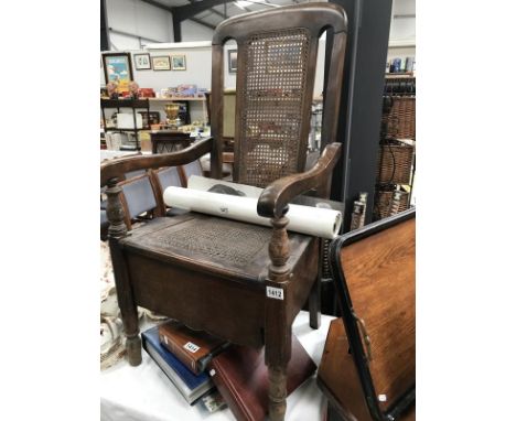 A vintage commode