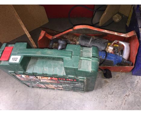 A Bosch multi saw &amp; quantity of other tools