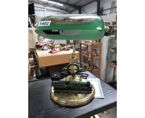 A Flying Scotsman lamp