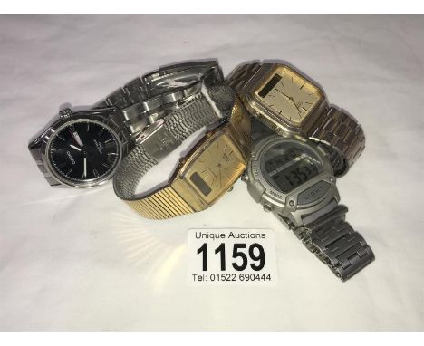 4 Casio watches