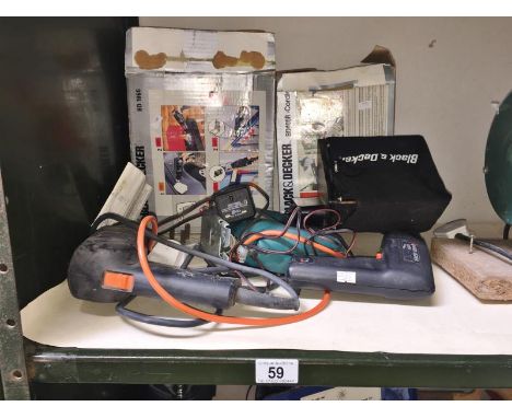 Assorted 240v tools.